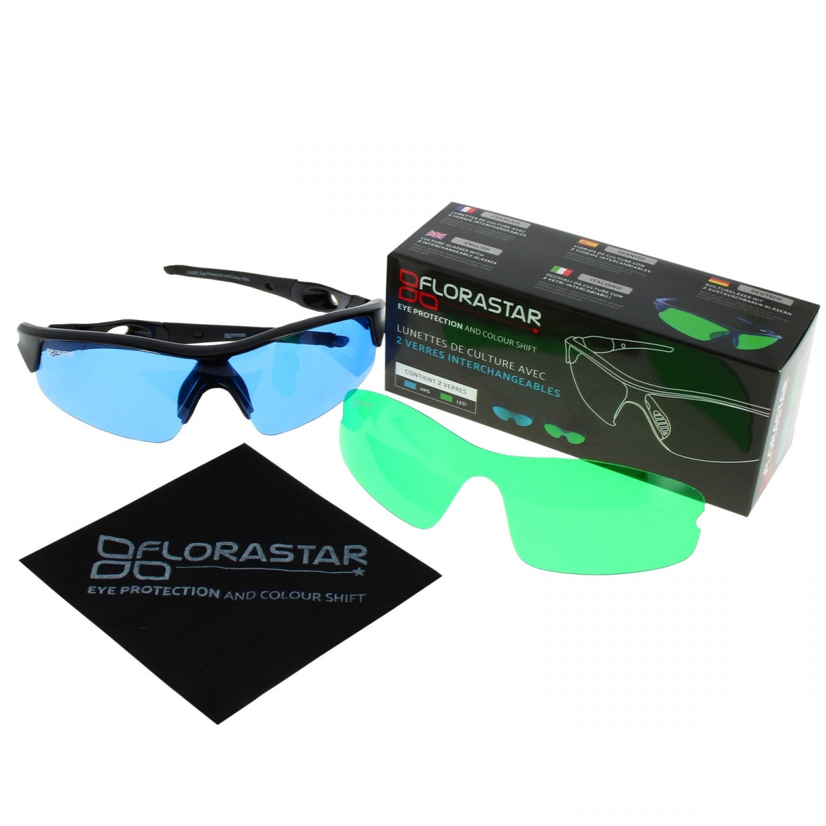 Lunettes Florastar pour lampes horticole LED et HPS