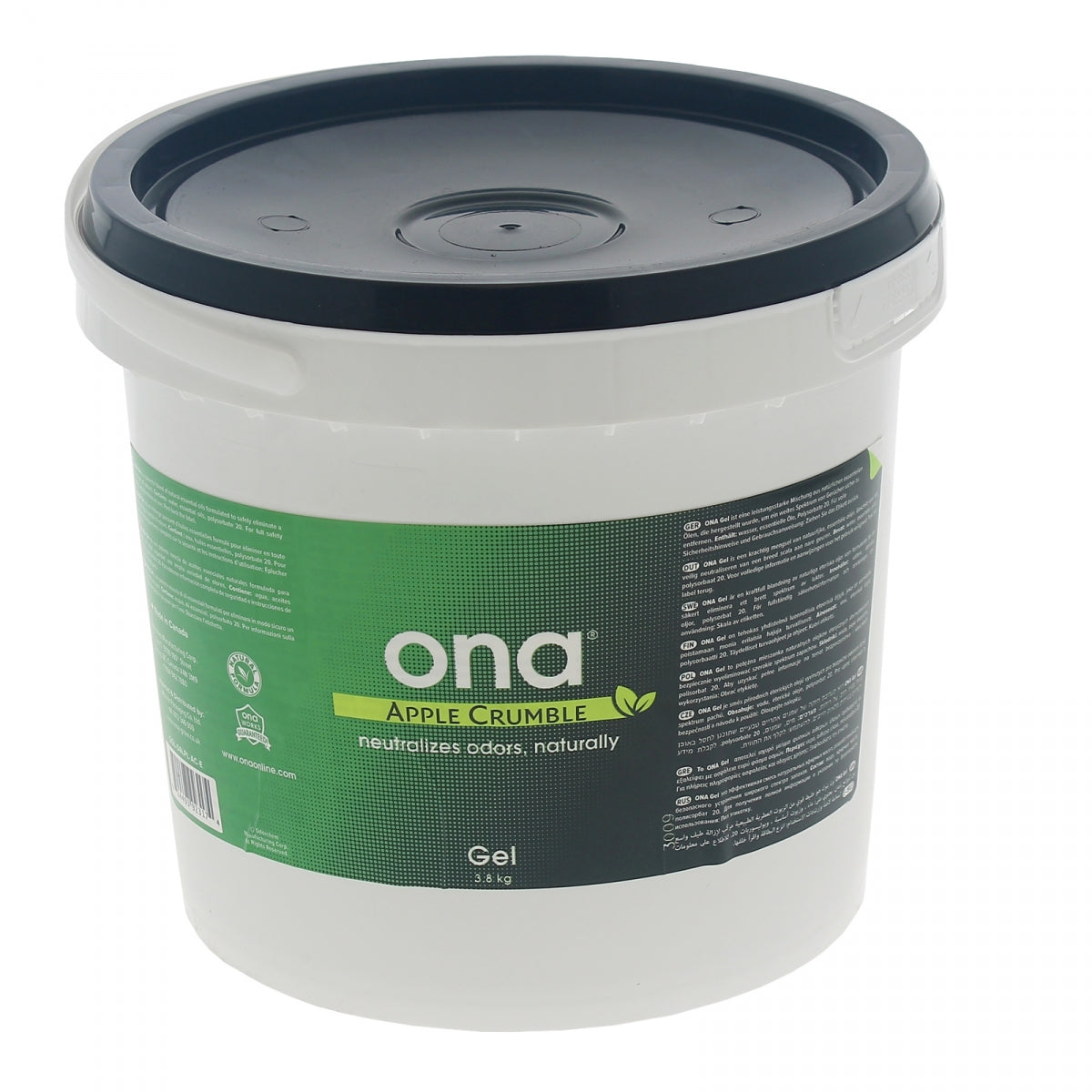 Neutraliseur d'odeur Ona Gel Pro seau de 3,8 kg anti-odeurs