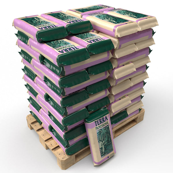 Terreau CANNA Terra Professional en palette de 60 paquets de 50l