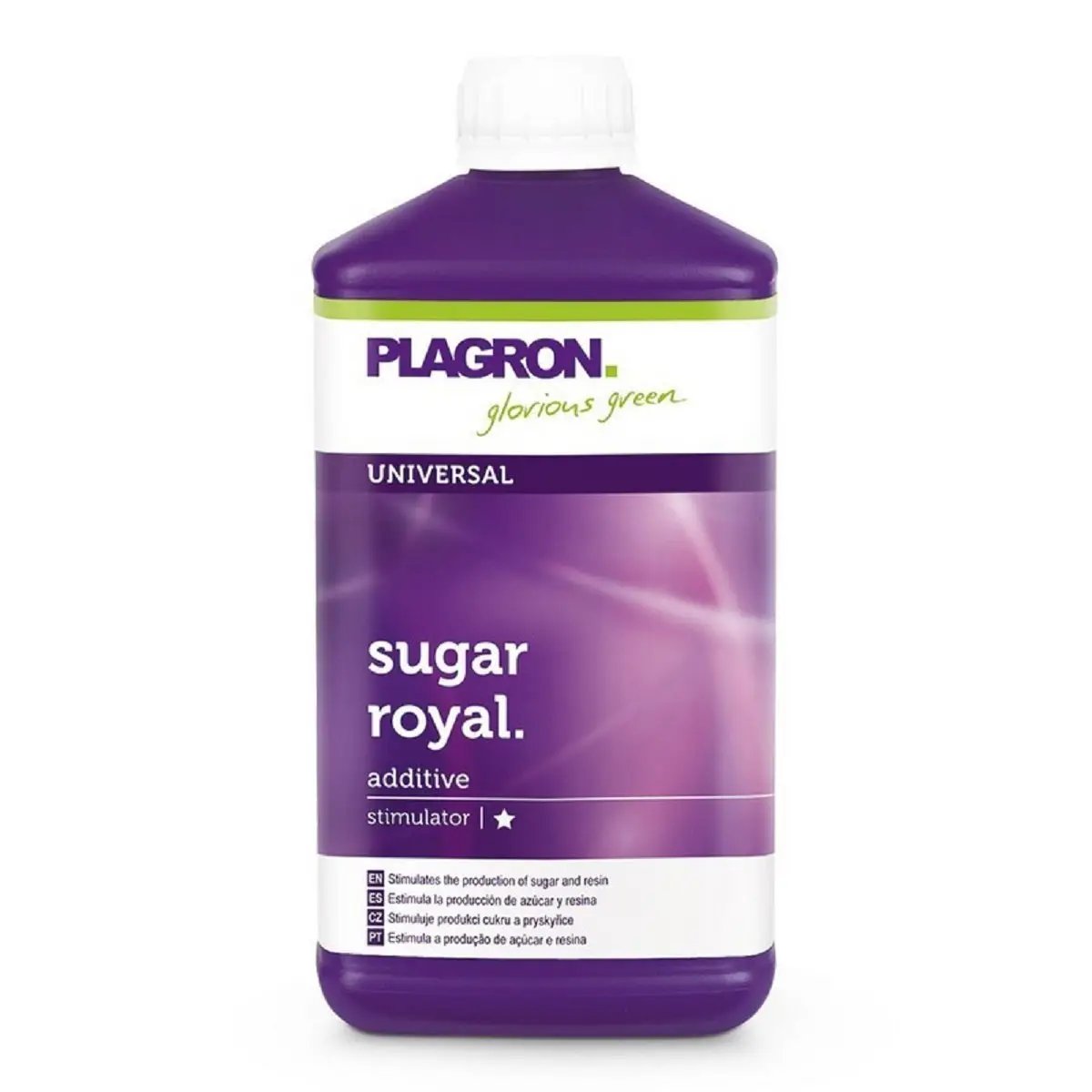 Le stimulateur de croissance et de floraison Plagron Sugar Royal en bouteille de 1 Litre