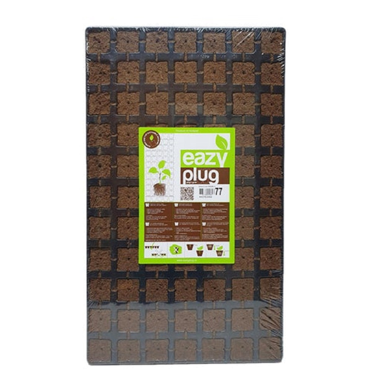 Eazy Plug plateau de cubes Ă germination 77 Pcs