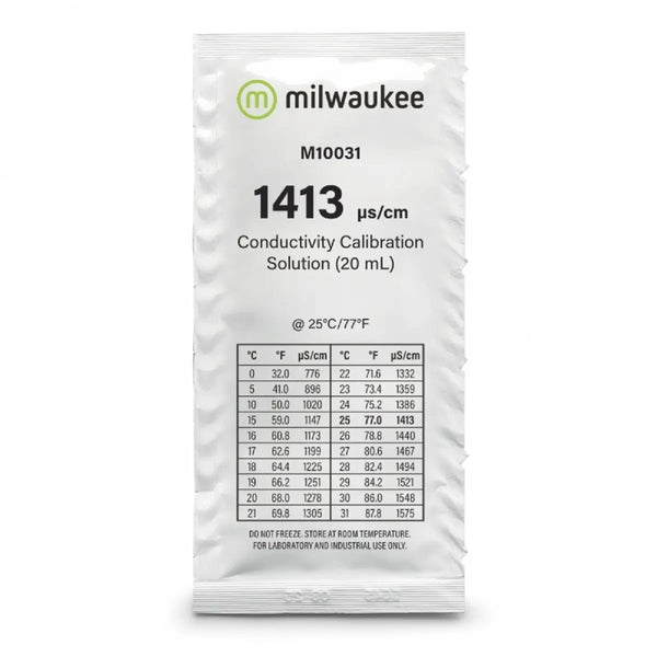 Milwaukee - liquide d'étalonnage EC 1413 µS/cm - 20ML