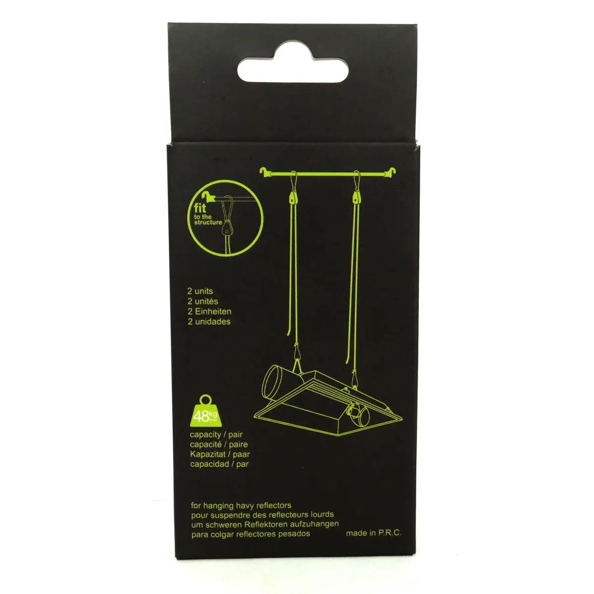 Poulies de suspension Garden Highpro Prohanger 68kg pour la culture indoor