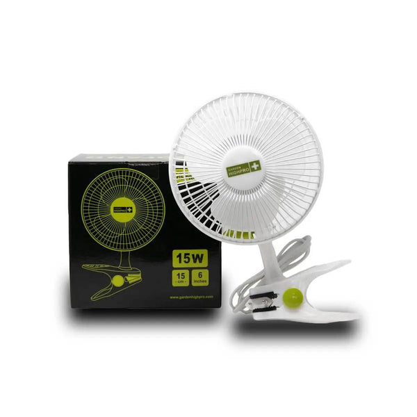 Garden HighPro Profan 15W - Ventilateur à pince 15cm