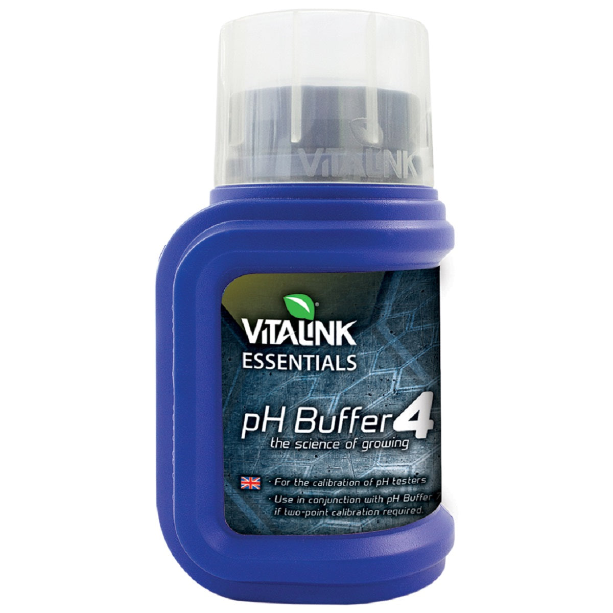 Solution de calibrage pour testeur PH Vitalink PH Buffer 4 - 250ml