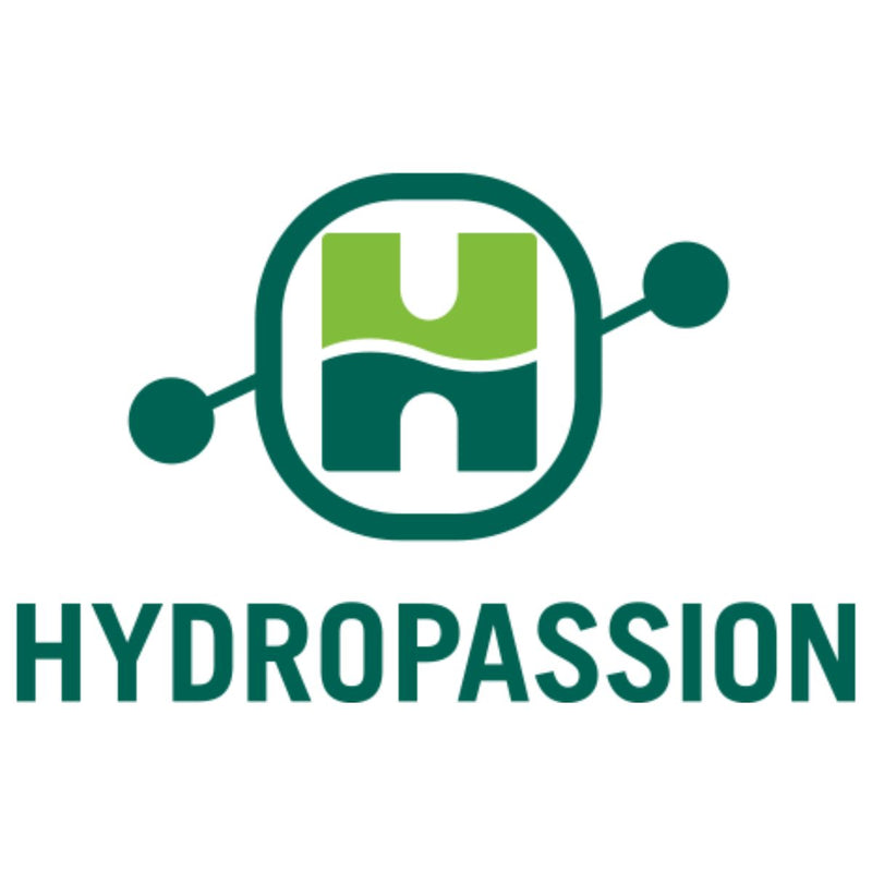 Le logo de la marque d'engrais Hydropassion