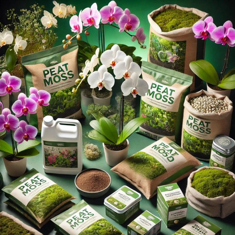 Tourbe, terreau et engrais spécialisés pour des orchidées en pleine santé et floraison. Idéal pour tous les amateurs d'orchidées.