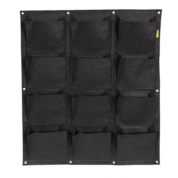Garden Highpro Vaso da parete 12 - Muro vegetale con 12 tasche - 90x100cm