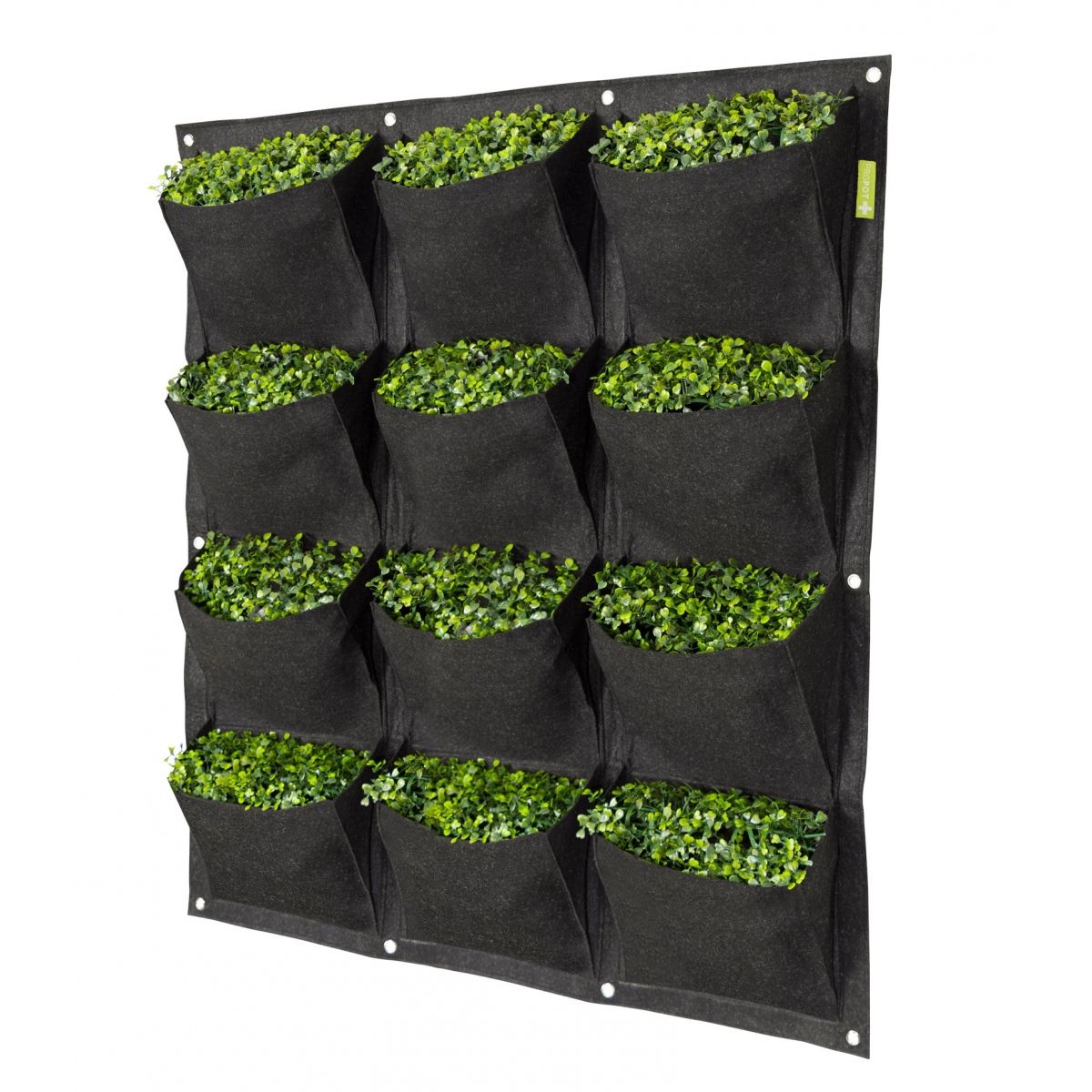Garden Highpro Vaso da parete 12 - Muro vegetale con 12 tasche - 90x100cm