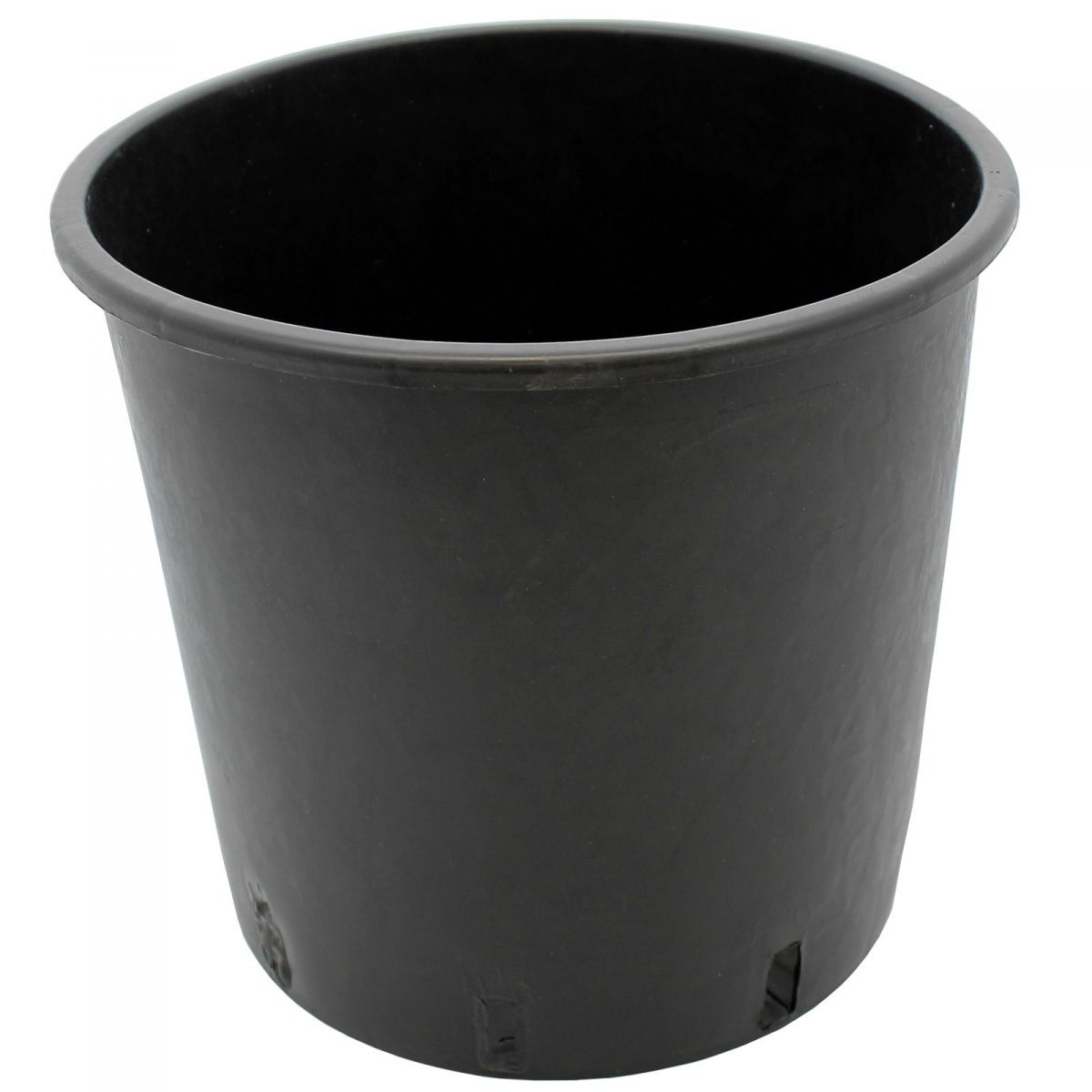 Pot Rond Noir 10 Litros – 24x24 cm