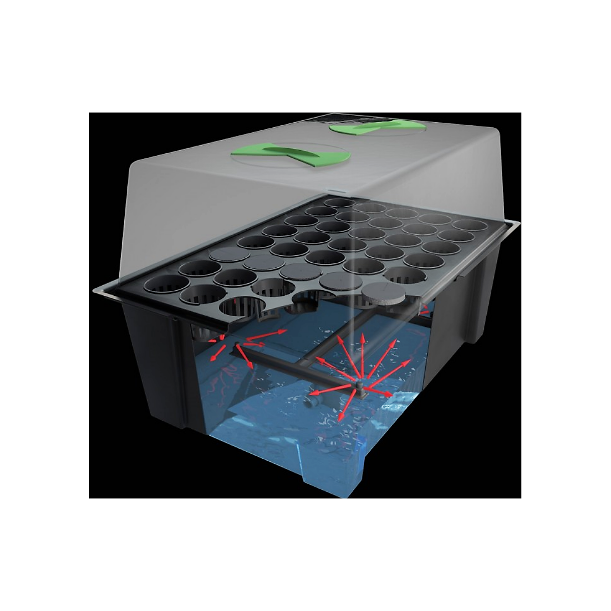 X-Stream 120 - Aeroponische propagator voor 120 planten