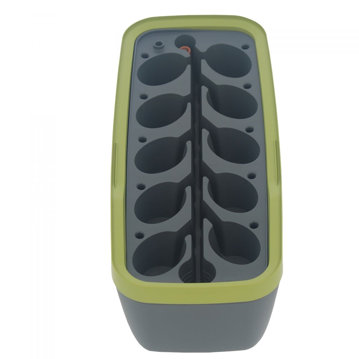 Mini estufa BoQube LED 5W - antracite verde - 41x17x23cm