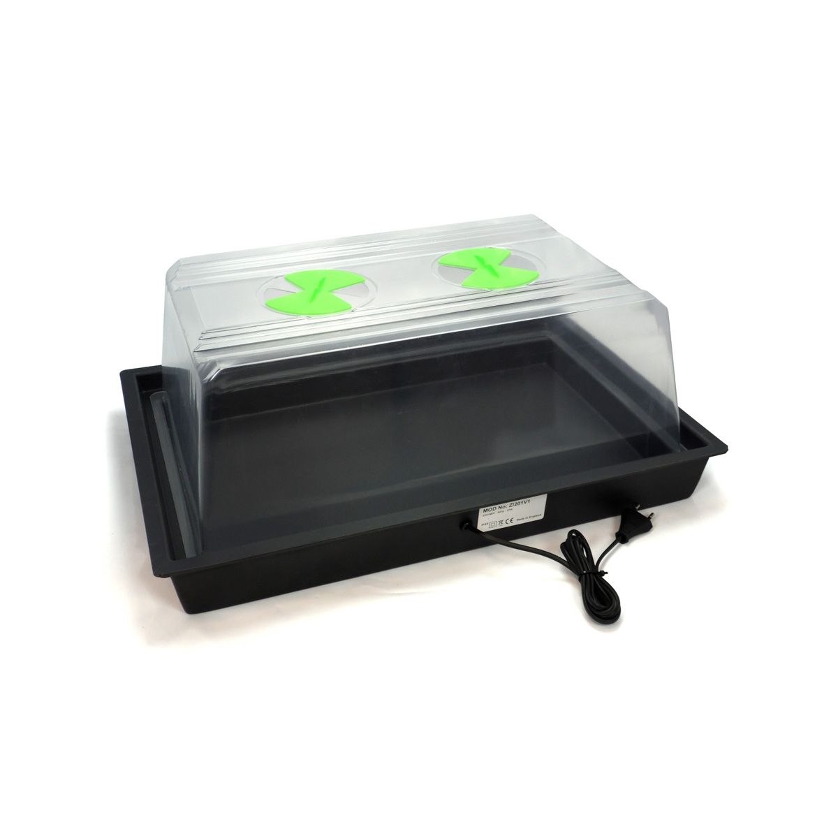 Mini kasvihuone X-Stream - 61x42x27cm - Termostaatilla