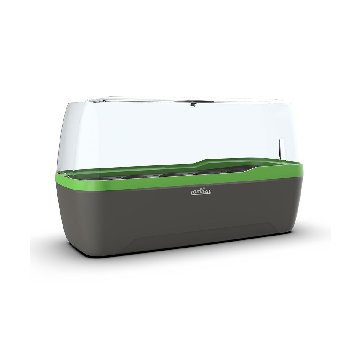 Mini estufa & floreira BoQube L Plus - antracite verde - 41x17x23cm