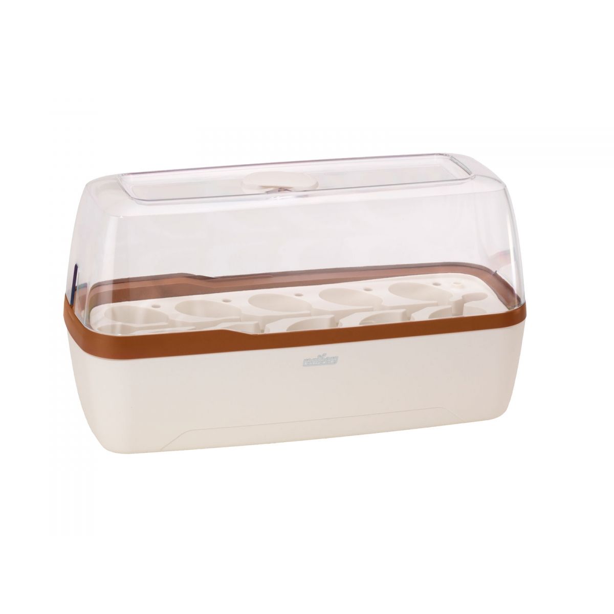 Mini kasvihuone & kukkaruukku BoQube L Plus - 41x17x23cm - kuparikermanvärinen