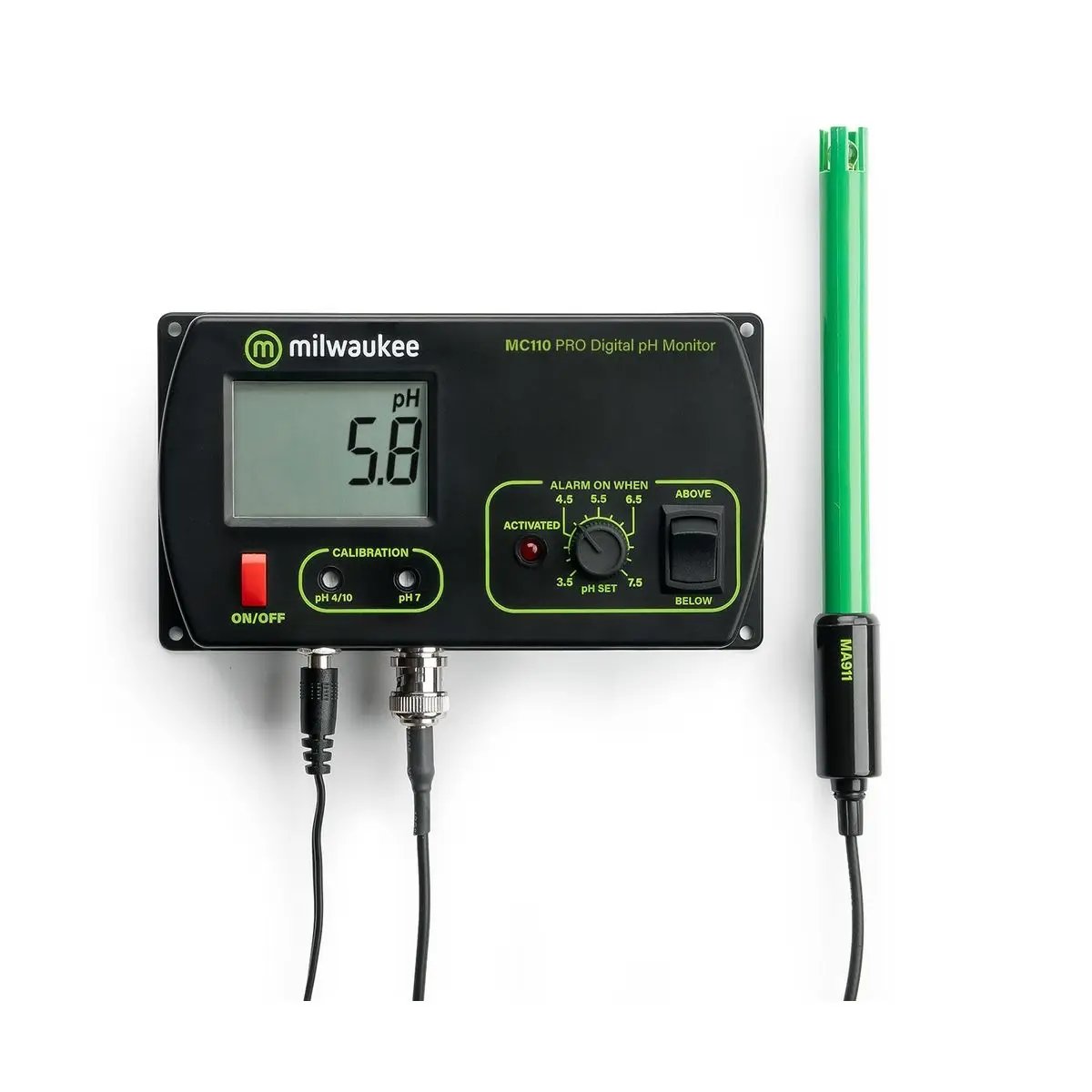 Milwaukee MC110 - Tester di pH continuo con sonda