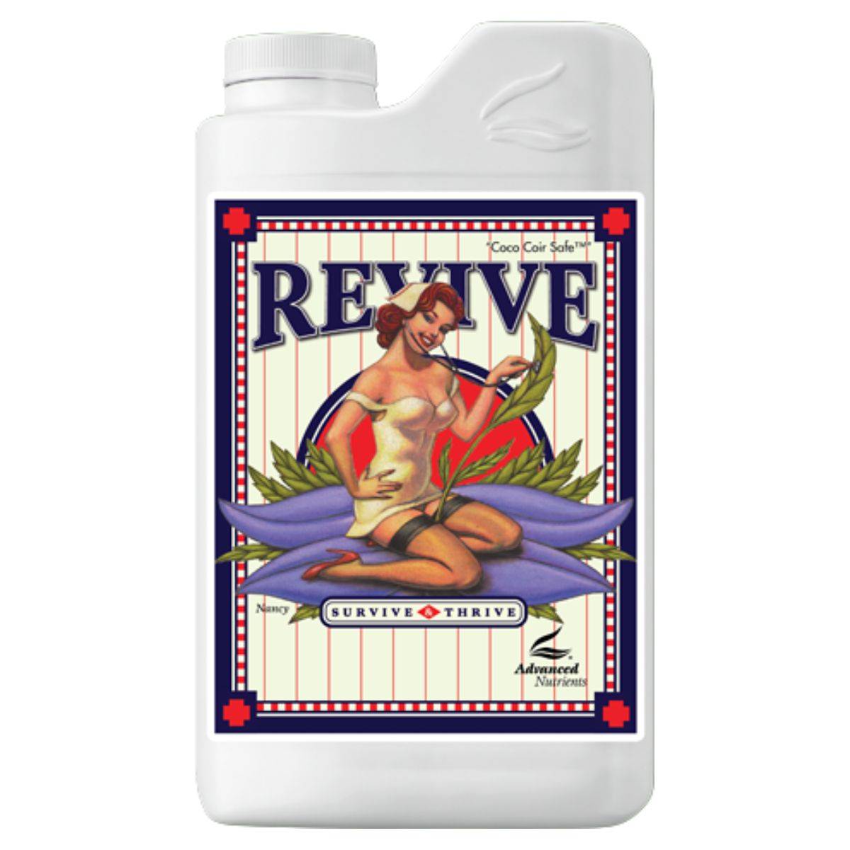 Engrais Advanced Nutrients Revive 1l - solution anti-carences pour plantes, enrichi en fer chélaté, calcium et magnésium. Idéal pour cultures stressées.