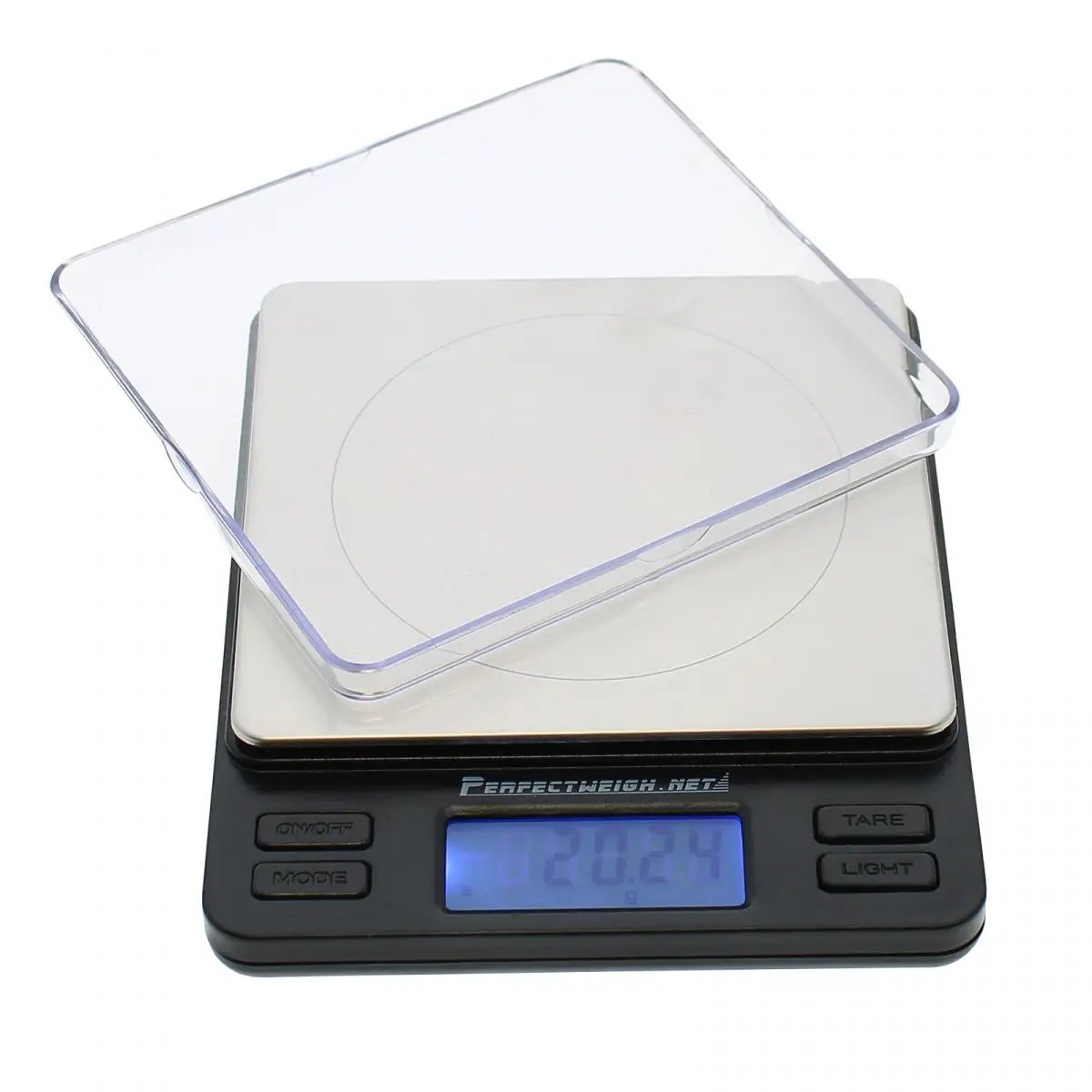 Balance Delta 500g avec plateau amovible et écran LCD