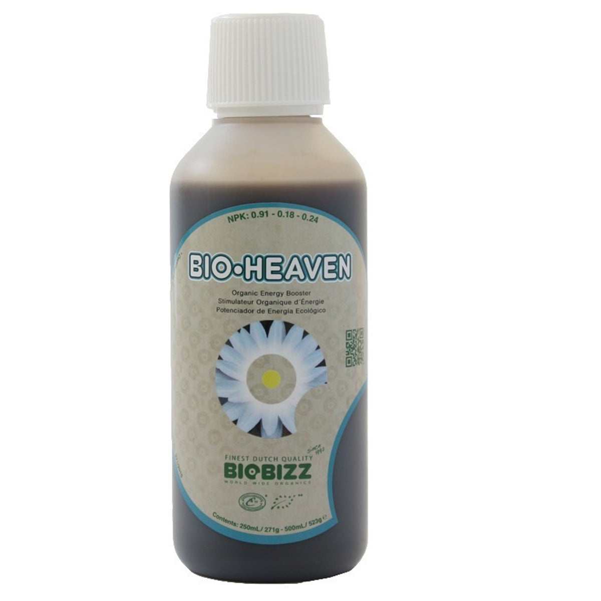 Engrais BIOBIZZ Bio-Heaven en bouteille de 250ml