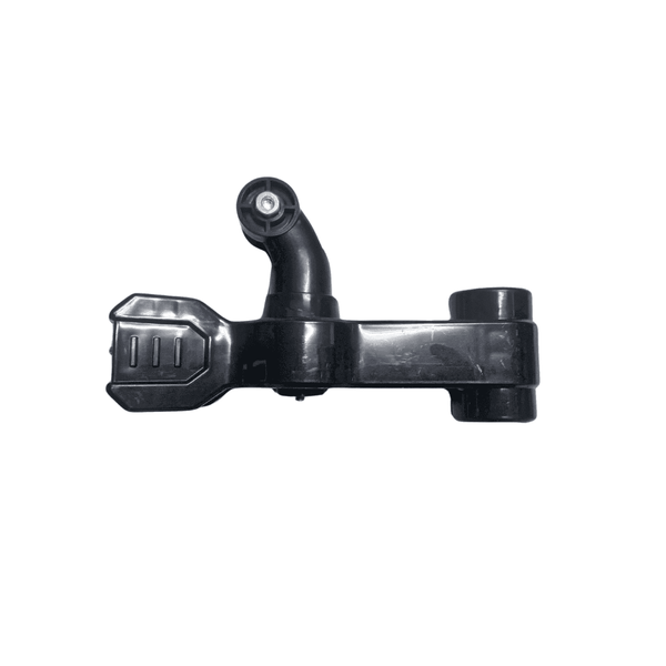Adaptateur ventilateur à clip noir robuste pour remplacer une pince cassée sur ventilateur à pince. Fixation stable pour barres de tente de culture.
