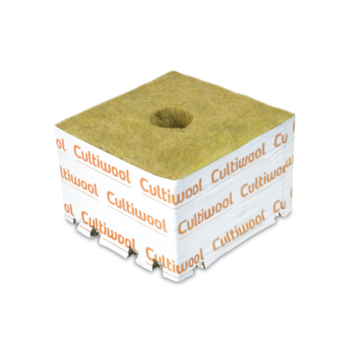 Cube de laine de roche Cultiwool 10x10x6,5cm