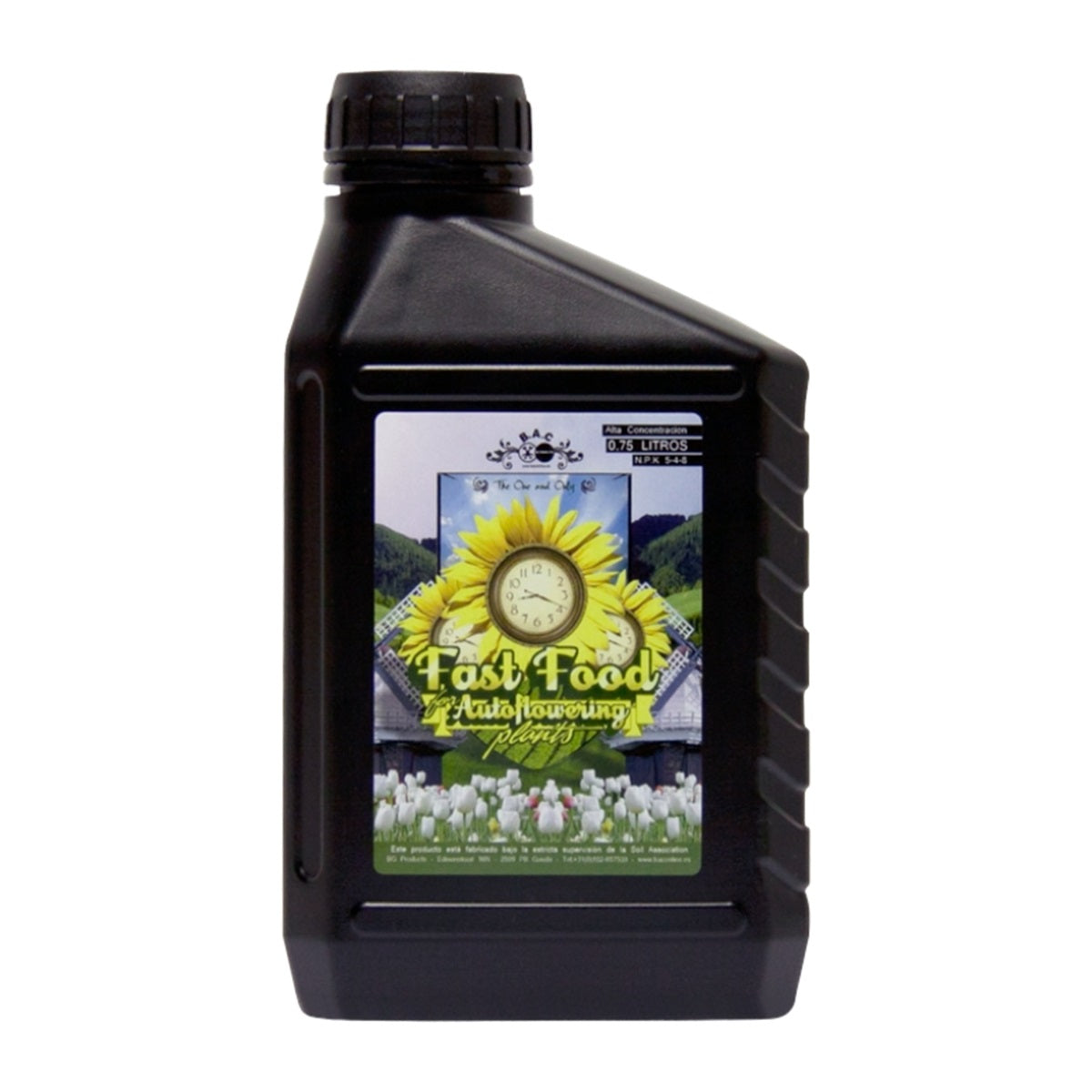 Engrais BAC Fast Food Organic 750ml pour autofloraison