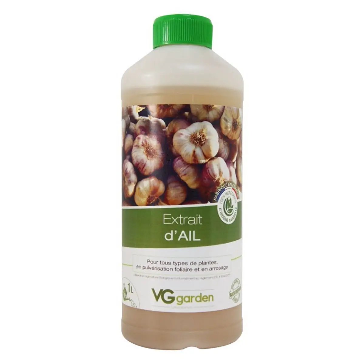 Extrait d'ail VG Garden contre les nuisibles et champignons