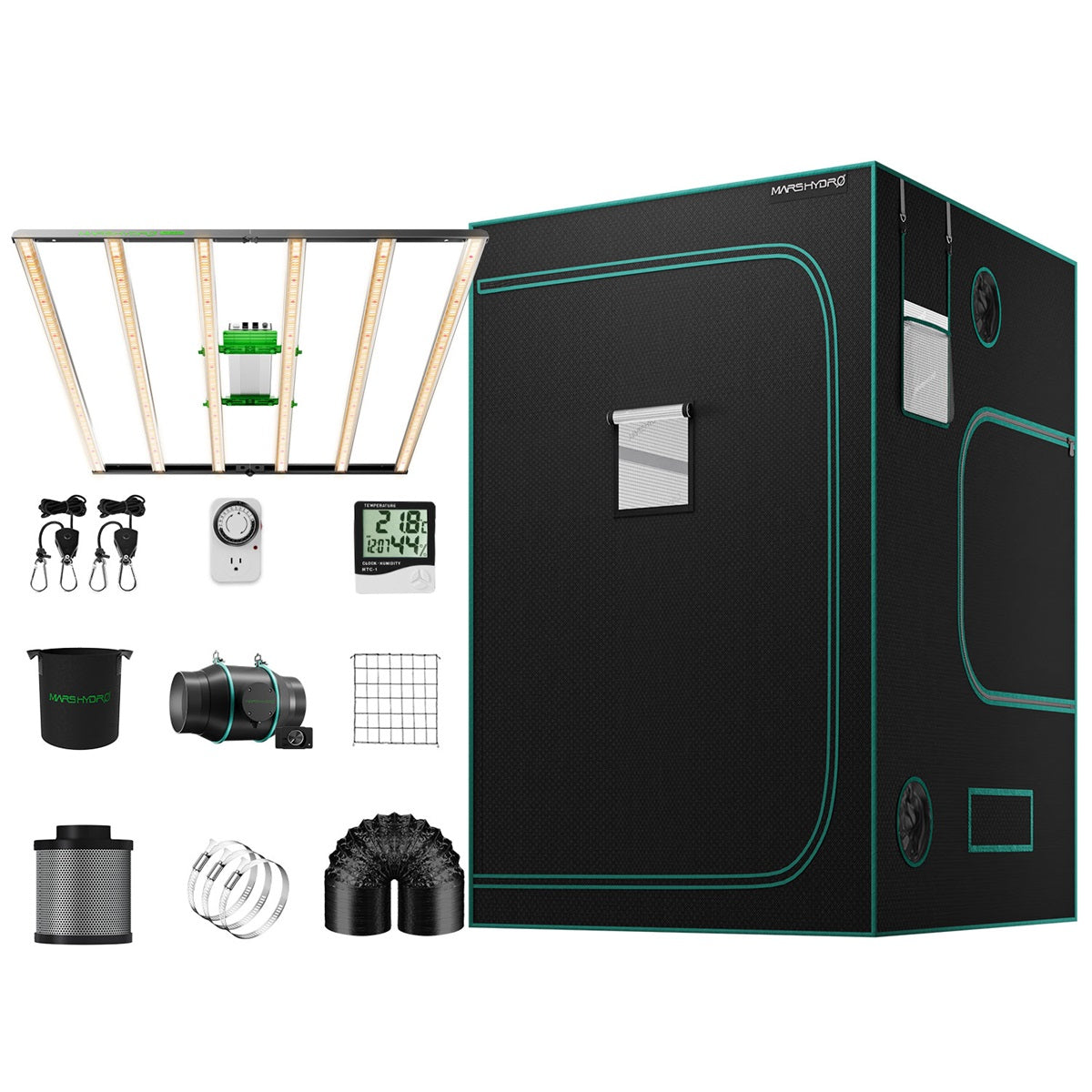 Kit de culture LED complet Mars Hydro FC-E6500