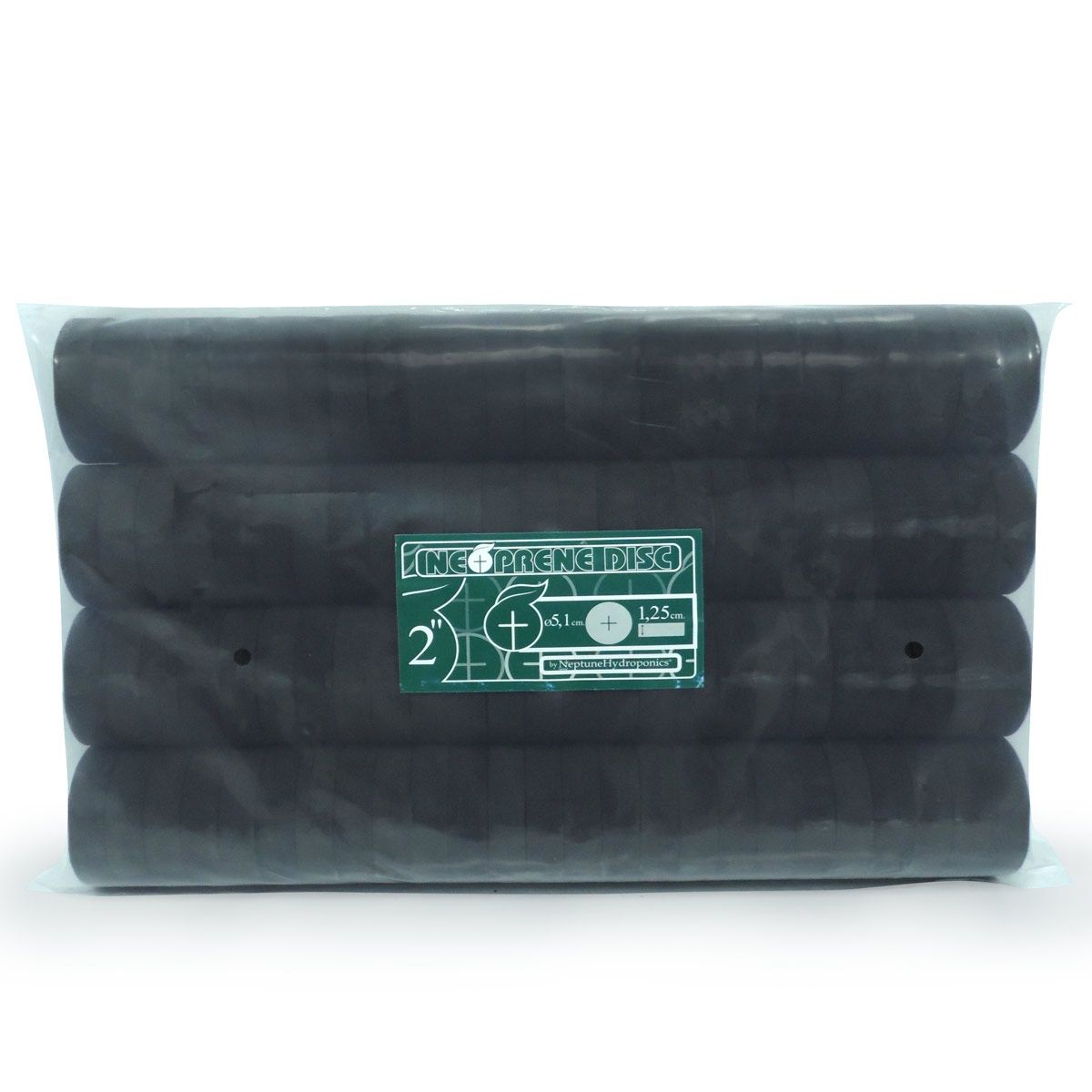 Pour pot panier Lot de 100 disques néoprènes 5.1 cm - Neptune Hydroponics