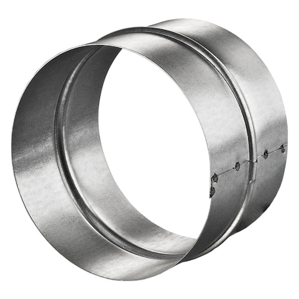 Jonction mâle en métal 250mm pour gaine de ventilation