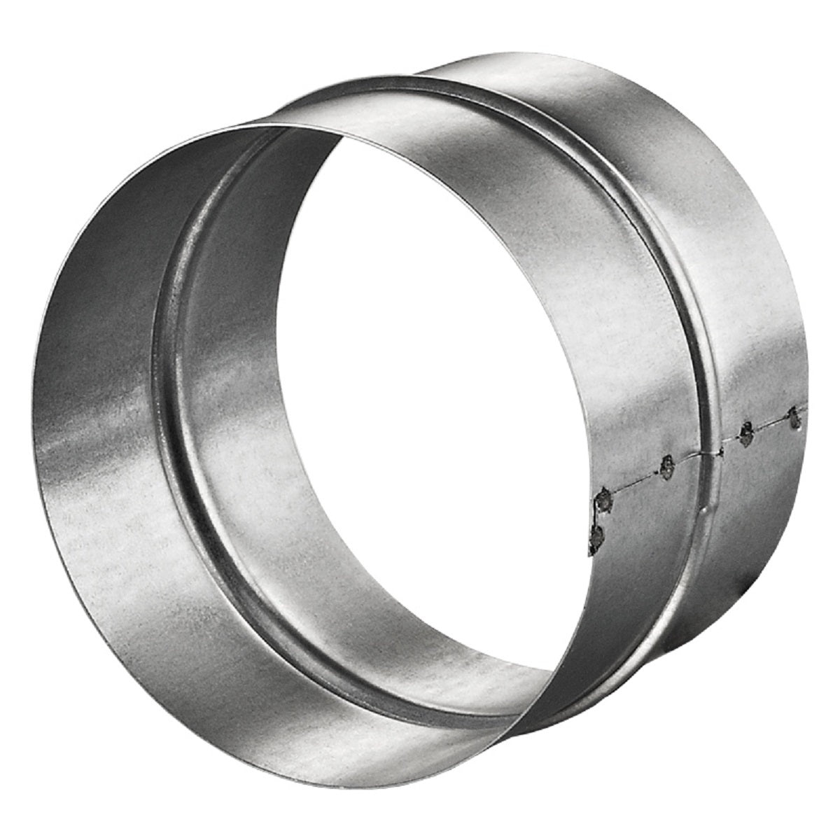 Jonction mâle en métal 250mm pour gaine de ventilation