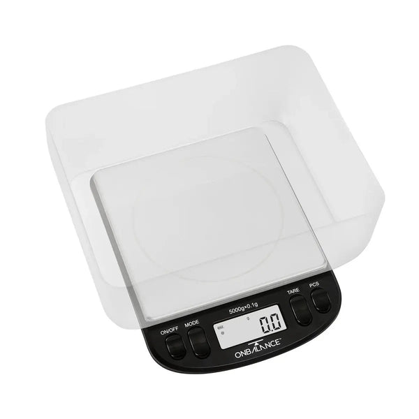Balance de table On Balance avec bol, capacité 5000g x 0,1g