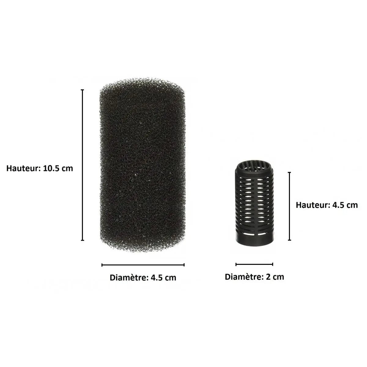 Filtre en mousse Mousse + 2 crépines pour pompe MJ500 et MJ1000