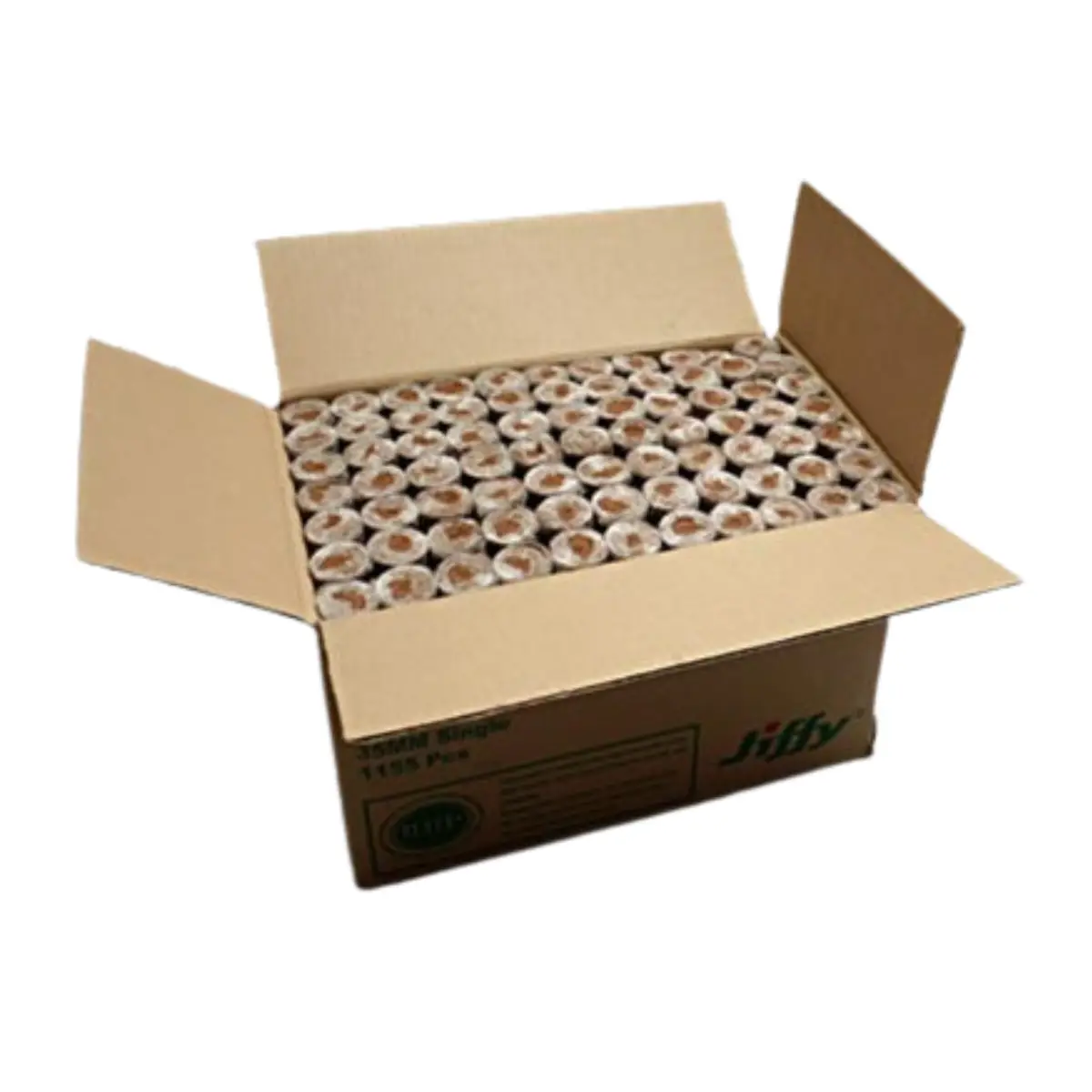 Carton de 1000 Pastilles de tourbe et de coco Jiffy 7 41mm