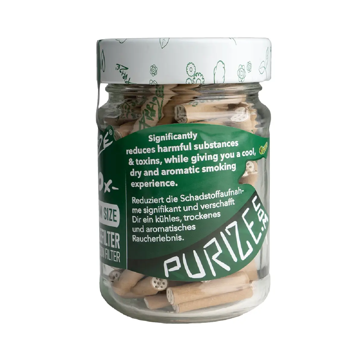 Filtres Purize Xtra Slim organic 100pcs
