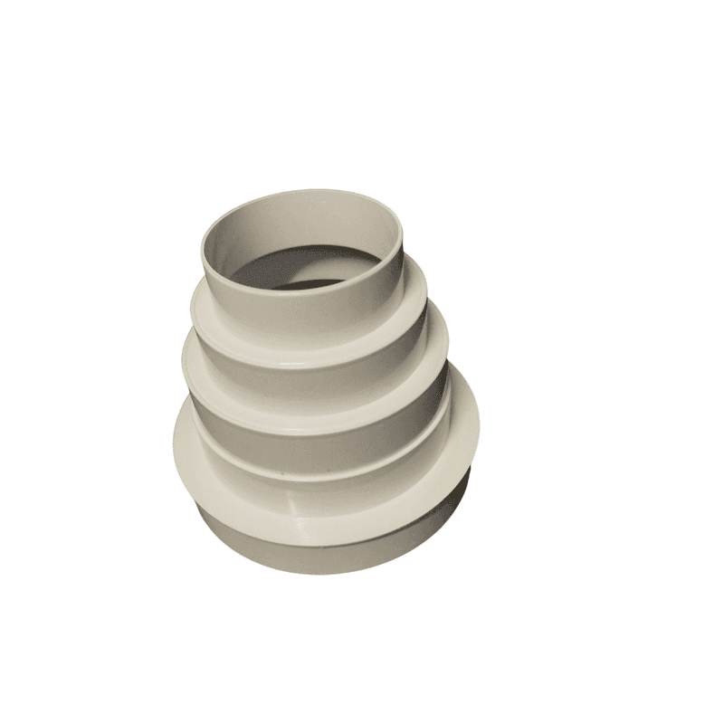 Réducteur de ventilation en PVC 150/125/120/100/80mm