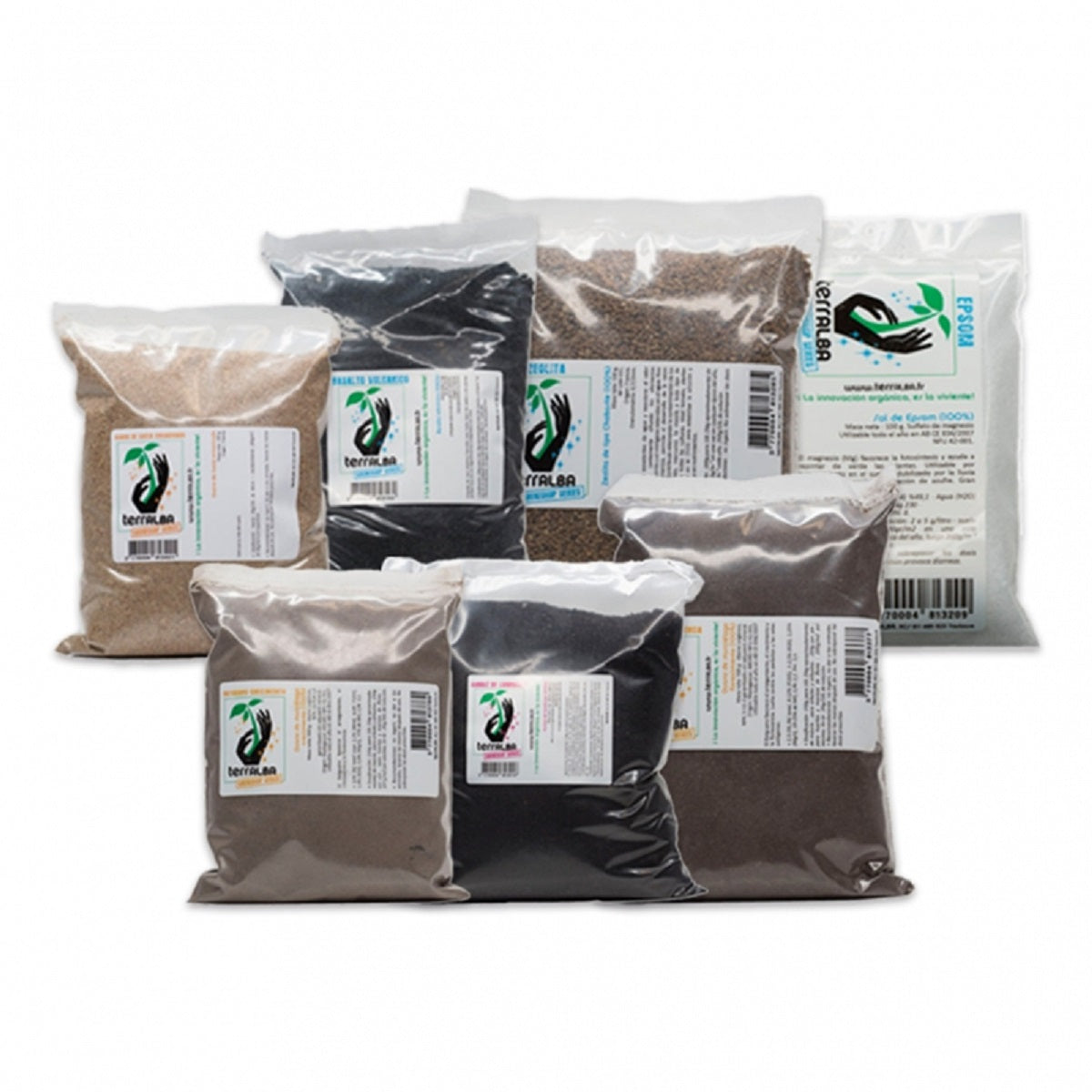 Pack d'engrais organique Terralba pour 100 litres de substrat
