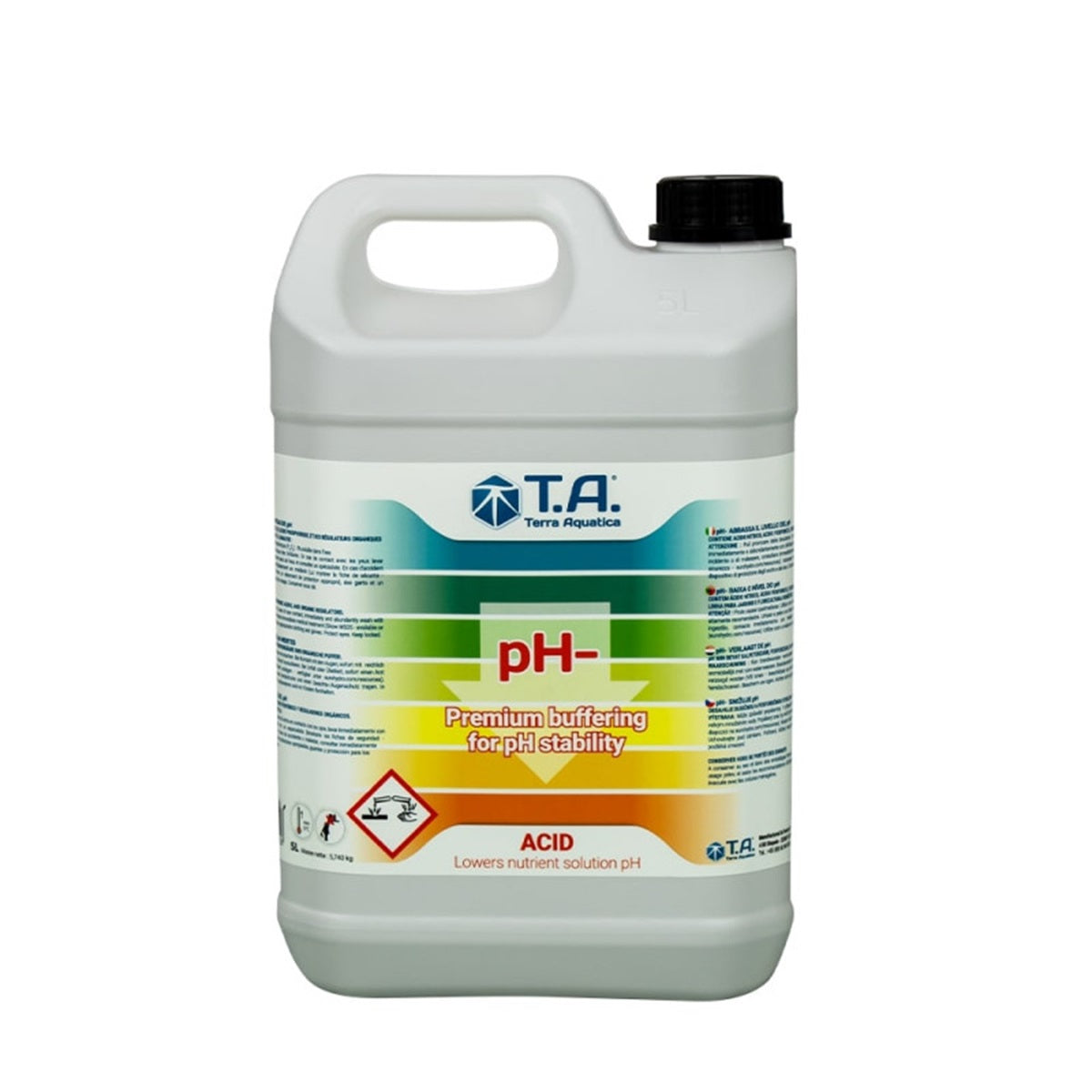 Solution PH Terra Aquatica PH Down 5 litres