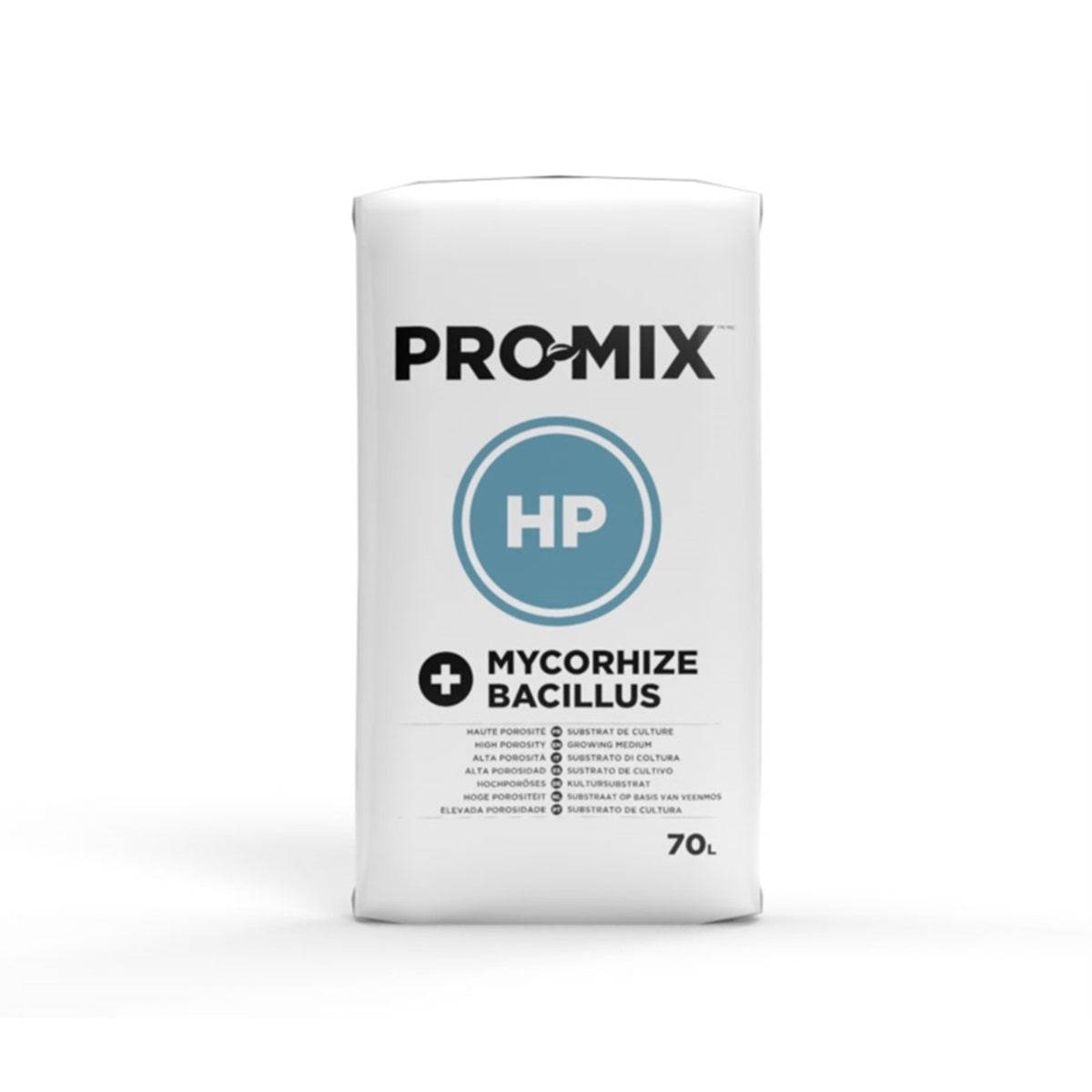 Sac de substrat Premier Tech Pro-Mix HP – Terreau de croissance Premium 70L avec mycorhizes et bacillus pour jardinage haute performance. Idéal pour améliorer la croissance des plantes en intérieur et extérieur.