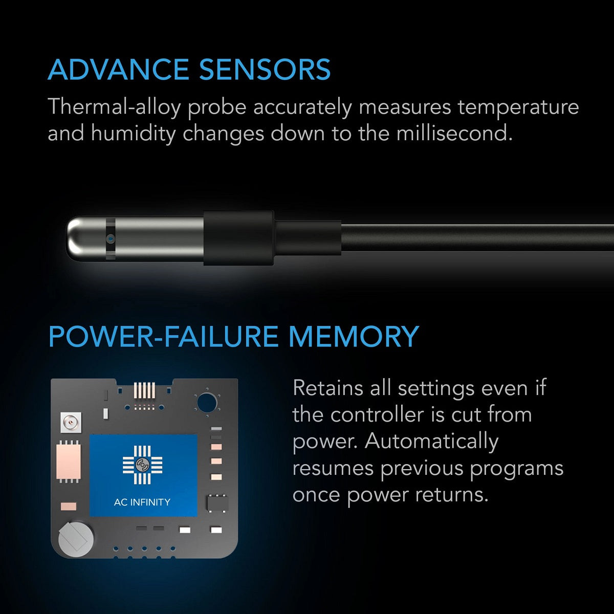 AC Infinity Controller 69 Pro Wifi et Bluetooth