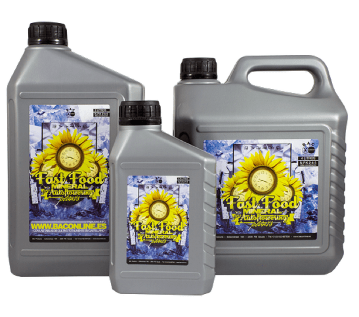 Engrais pour plantes auto BAC Fast Food mineral 2 litres