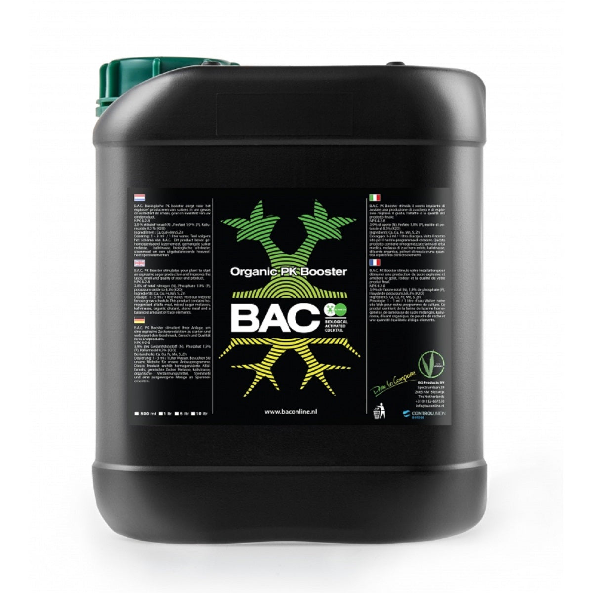 BAC Organic PK Booster stimulateur de floraison 5 litres