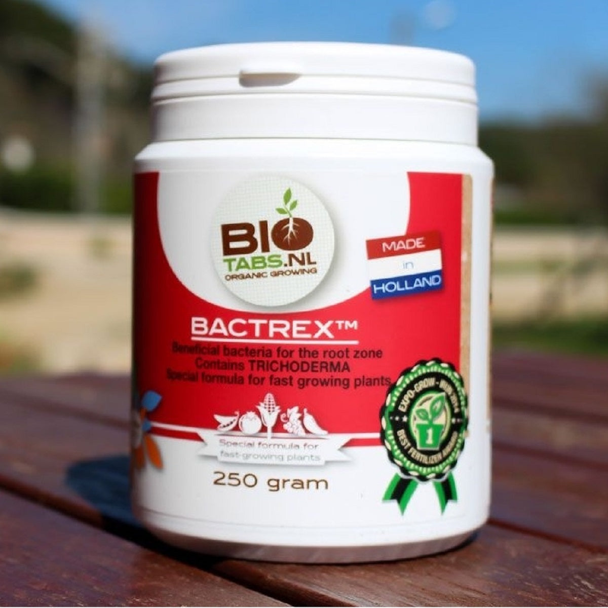Engrais pour culture organique BioTabs Bactrex 250 grammes