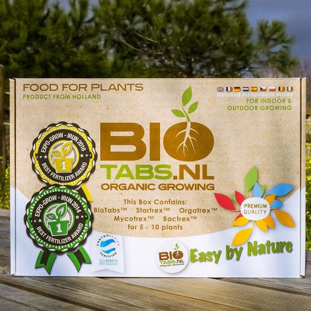 Kit d'engrais organique Biotabs Starter Pack