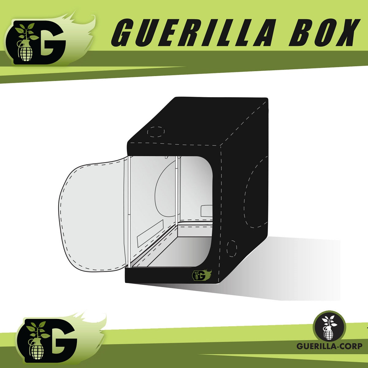 Box de culture indoor Guerilla 120x120x160cm