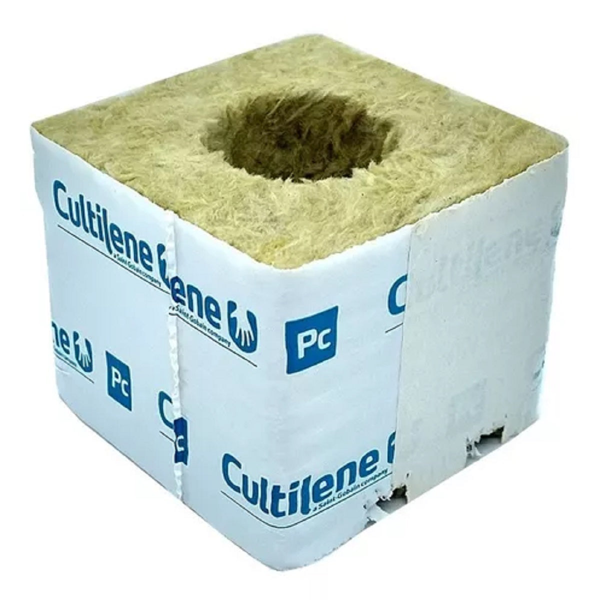 Cube de laine de roche Cutilene 7,5x7,5x6,5cm