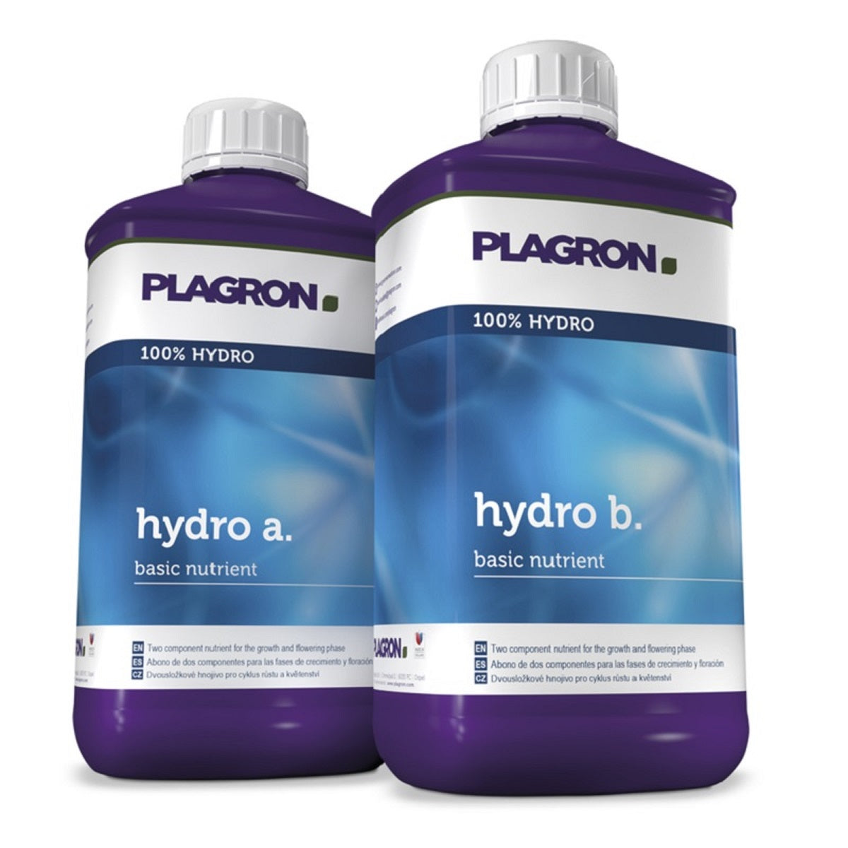 Engrais pour culture hydroponique Plagron A&B 1L