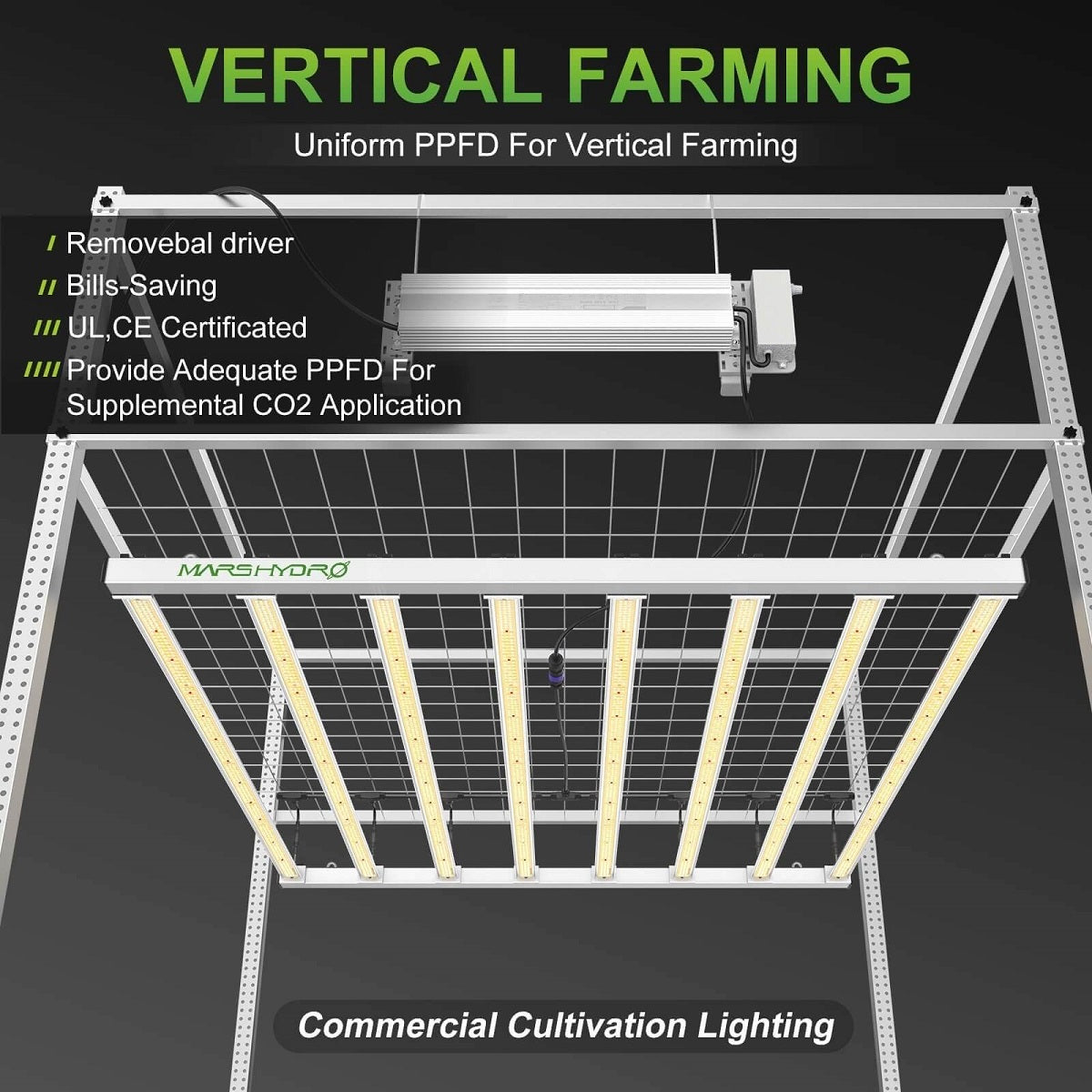 Lampe de culture Mars Hydro FC-E8000 Smart Grow System 800W