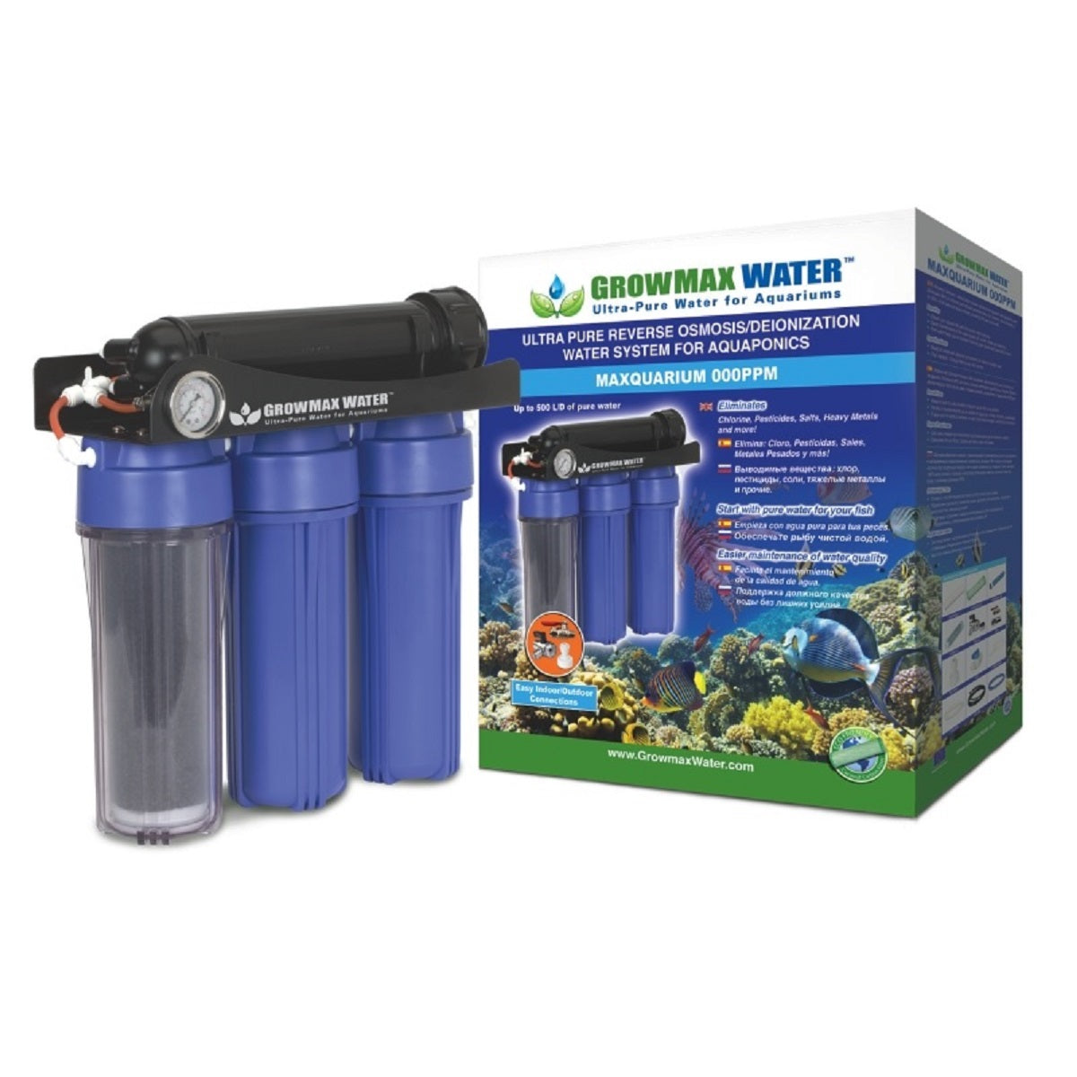 Systeme osmoseur inverse Maxquarium 000 ppm 20 litre par heure