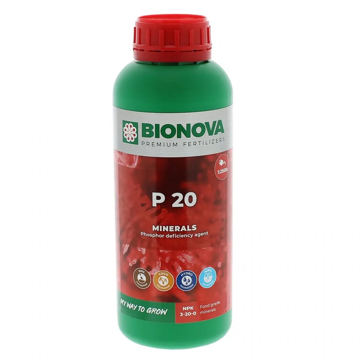 Engrais au phosphore Bio Nova P 20 1 litre